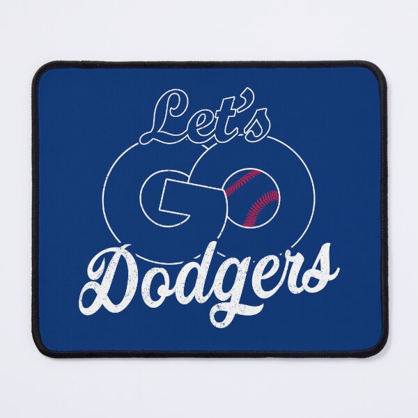 Item preview, Vintage Let's Go Dodgers Distressed Sports Fan Team Cheering Spirit designed and sold by RockTheFeal.