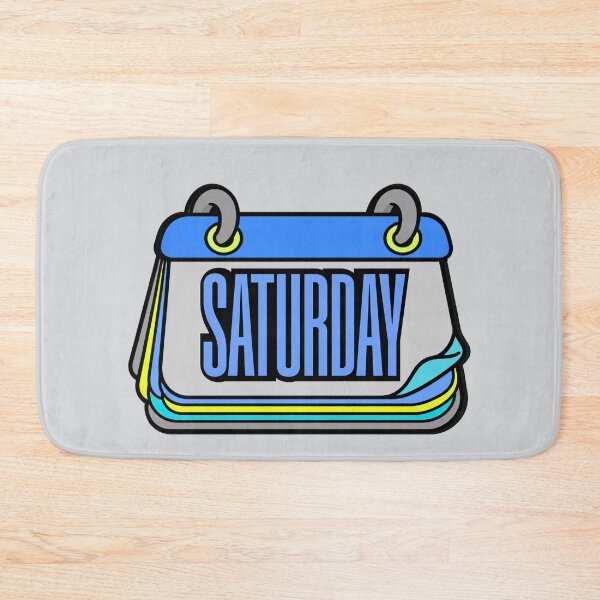 Item preview, Saturday Calendar Page – Colorful Cartoon Graphic T-Shirt designed and sold by Aimetoi.