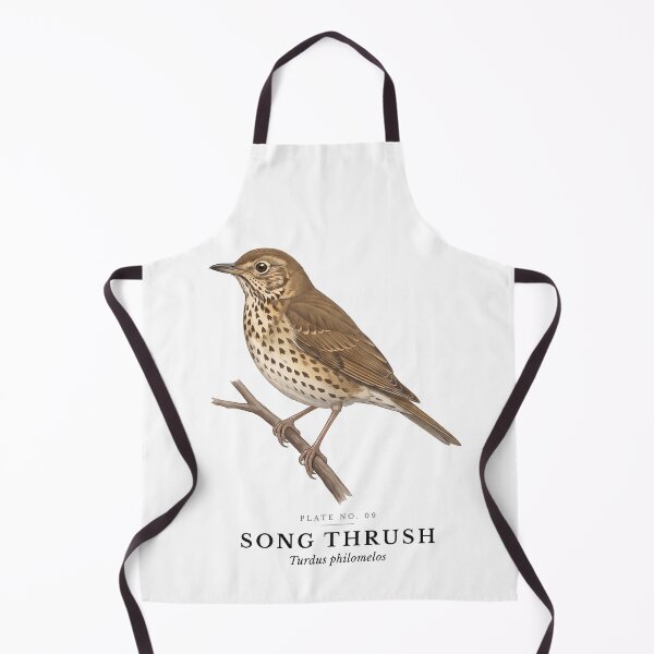 Item preview, Song Thrush Vintage Bird Plate - Turdus philomelos designed and sold by SavannahMerch.