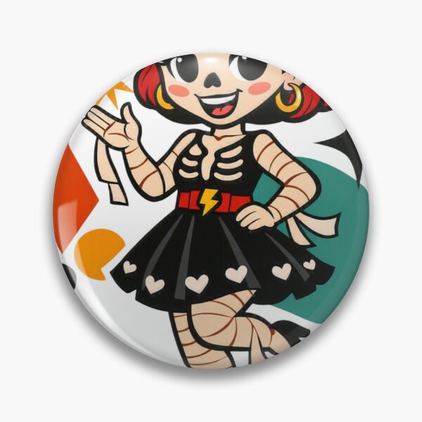 Item preview, Skeleton Spark Cutie designed and sold by Rare Good Girl Designs.
