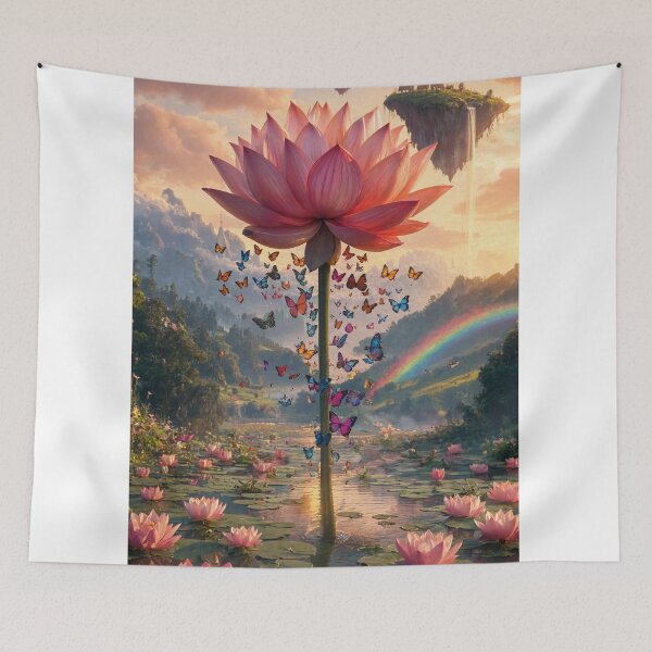 Item preview, Giant Lotus Butterfly Stream designed and sold by nardreelxz.