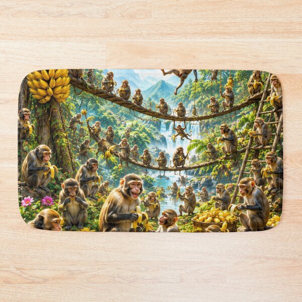 Item preview, Banana jungle gathering  designed and sold by urbanshop7.