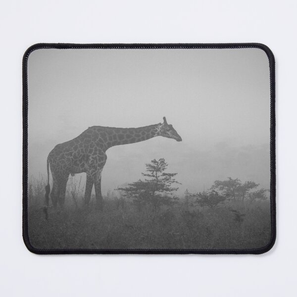 Item preview, Giraffe in Mist at Nairobi National Park designed and sold by African Art Pics.
