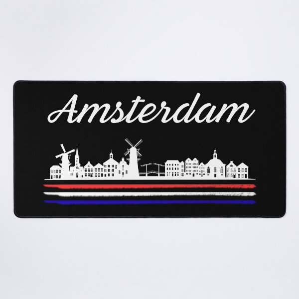 Item preview, Amsterdam Netherlands Skyline designed and sold by ForzaDesigns.