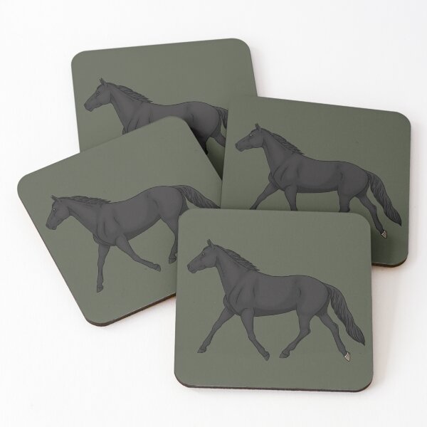 Item preview, Black Thoroughbred designed and sold by Old Water Cryptid .