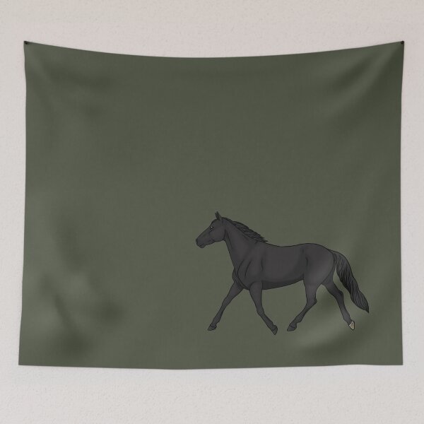 Item preview, Black Thoroughbred designed and sold by Old Water Cryptid .