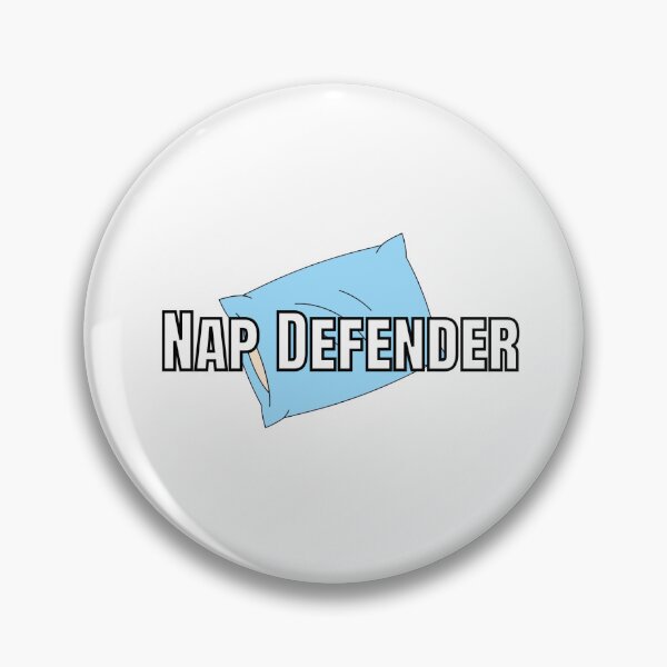Item preview, Funny Nap Defender Nanny Chronicles Childcare Pillow Text Design designed and sold by By The Moon.