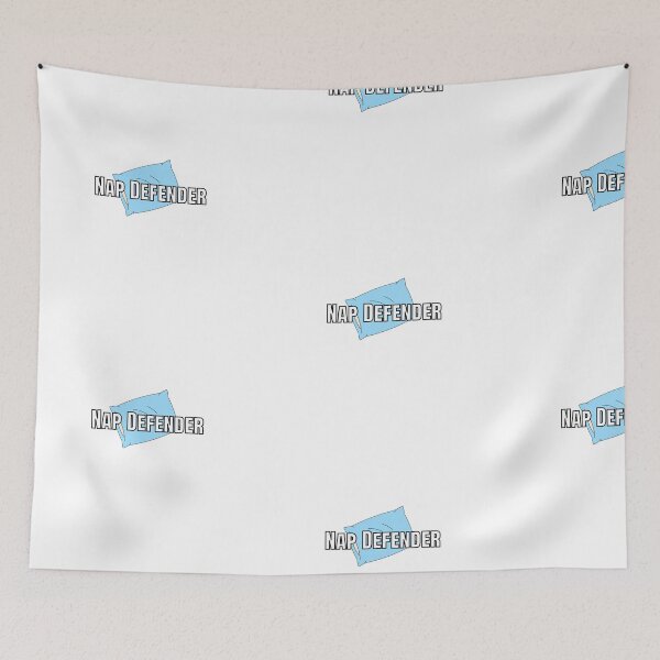 Item preview, Funny Nap Defender Nanny Chronicles Childcare Pillow Text Design designed and sold by By The Moon.