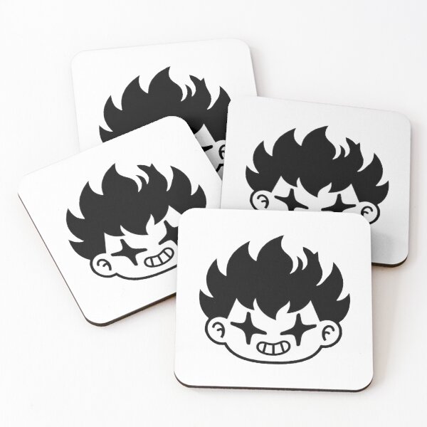 Item preview, Star Eyes Chibi - Excited Anime Head designed and sold by BitDoodle.