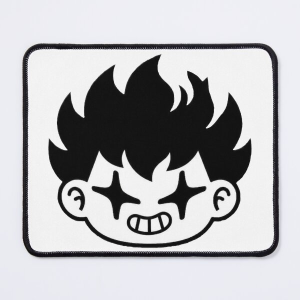 Item preview, Star Eyes Chibi - Excited Anime Head designed and sold by BitDoodle.
