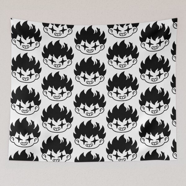Item preview, Star Eyes Chibi - Excited Anime Head designed and sold by BitDoodle.