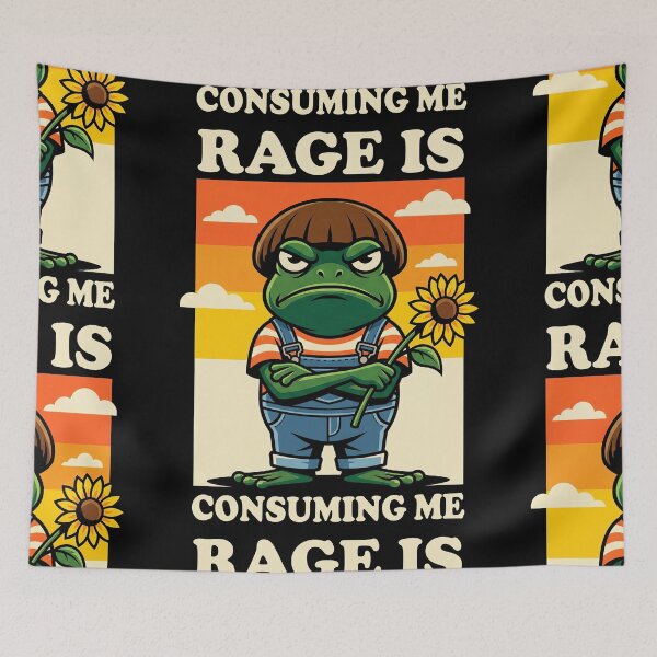 Item preview, Rage Is Consuming Me designed and sold by Art-Max.