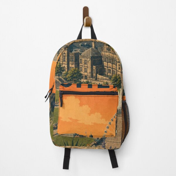Item preview, Póster de viaje retro de Sheffield – Decoración de pared de los Jardines de la Paz designed and sold by StillandStory.