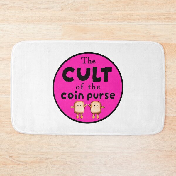 Item preview, Cult of the Coin Purse (pink) designed and sold by Zerozombiegirl.