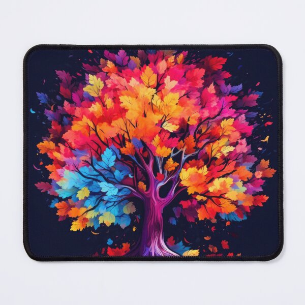 Item preview, Colorful autumn tree with vibrant leaves designed and sold by Mar-Bom.