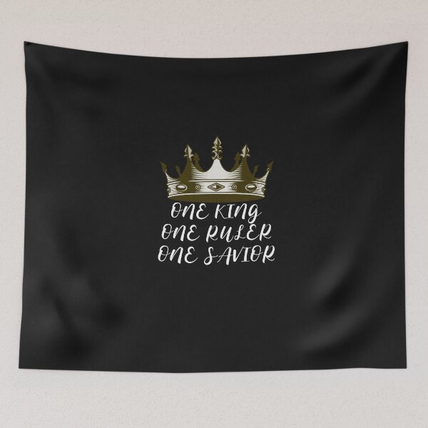 Item preview, ONE KING, ONE RULER, ONE SAVIOR CHRISTIAN APPAREL designed and sold by VFamdesigns.