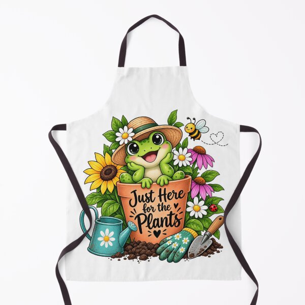 Artikelvorschau, Niedlicher Gartenfrosch entworfen und verkauft von Julie Leisure Gardening.