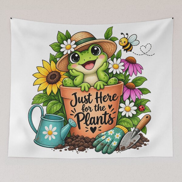 Item preview, Cute Garden Frog designed and sold by Julie Leisure Gardening.