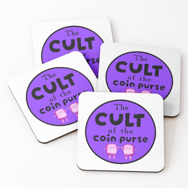 Item preview, Cult of the Coin Purse (purple) designed and sold by Zerozombiegirl.