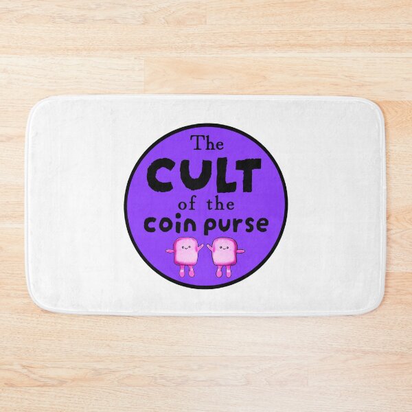 Item preview, Cult of the Coin Purse (purple) designed and sold by Zerozombiegirl.