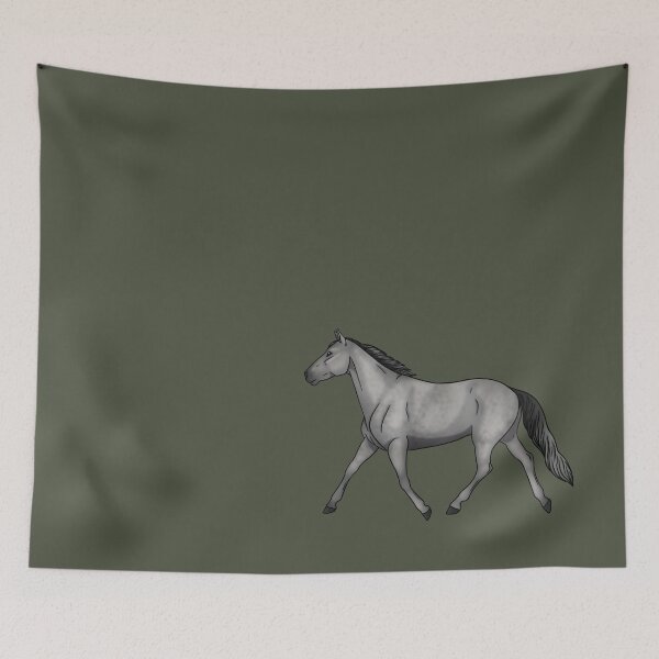 Item preview, Dappled Grey Thoroughbred designed and sold by Old Water Cryptid .
