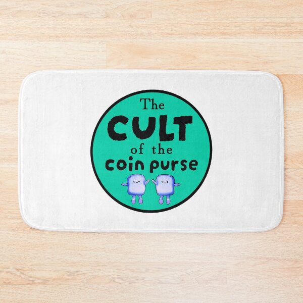 Item preview, Cult of the Coin Purse (teal) designed and sold by Zerozombiegirl.