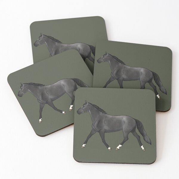 Item preview, Steel Grey Thoroughbred designed and sold by Old Water Cryptid .