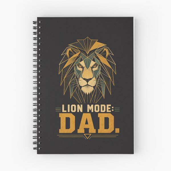 Item preview, Geometric Lion Mode Dad Modern Polygon Design designed and sold by Bennie Singh.