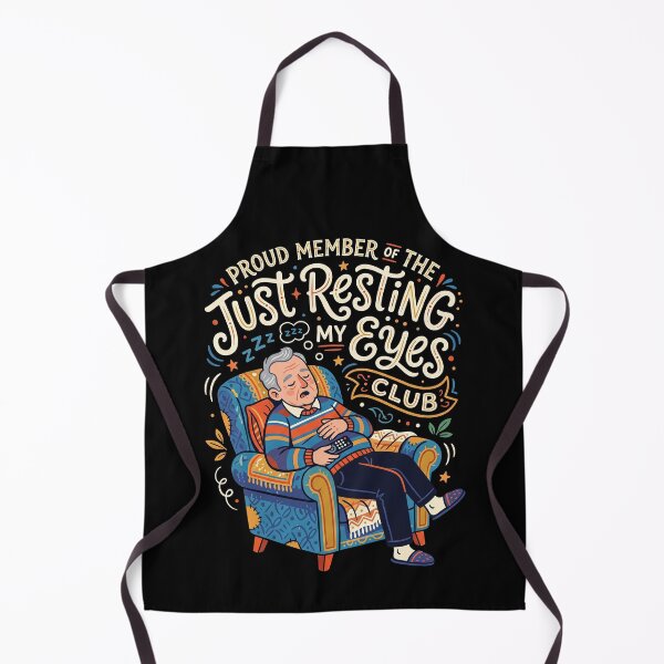 Item preview, Proud Member of the Just Resting My Eyes Club designed and sold by Art-Max.
