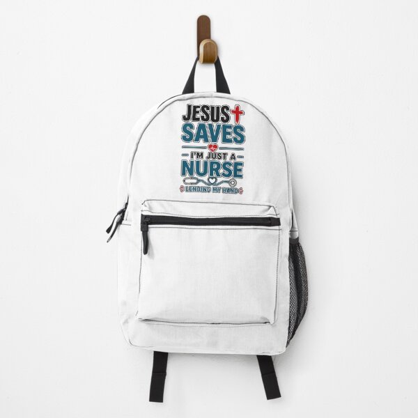 Item preview, Jesus Saves I'm Just A Nurse Christian Faith Religious designed and sold by WeirdlyMild.
