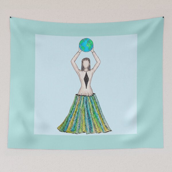 Item preview, Saving Earth: Fashion, concept art  designed and sold by Half Moon Art.
