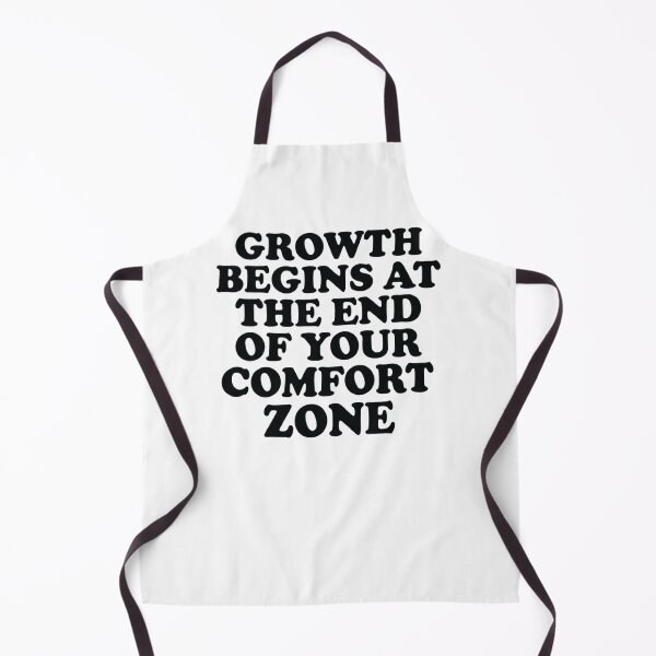 Item preview, Growth Begins at the End of Your Comfort Zone, Motivational designed and sold by CloudyPress.