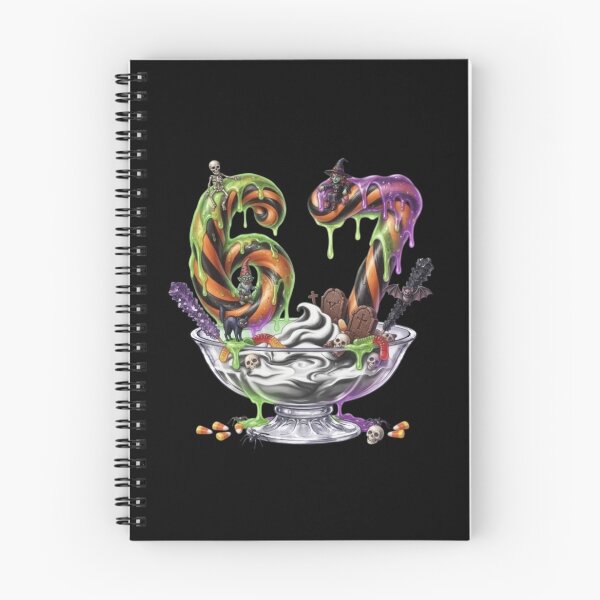 Item preview, 67 Meme Halloween Costume Merch |Dessert Sundae Bowl | 67 Meme | Trending | Skeleton | Candy Corn designed and sold by TeenLake.