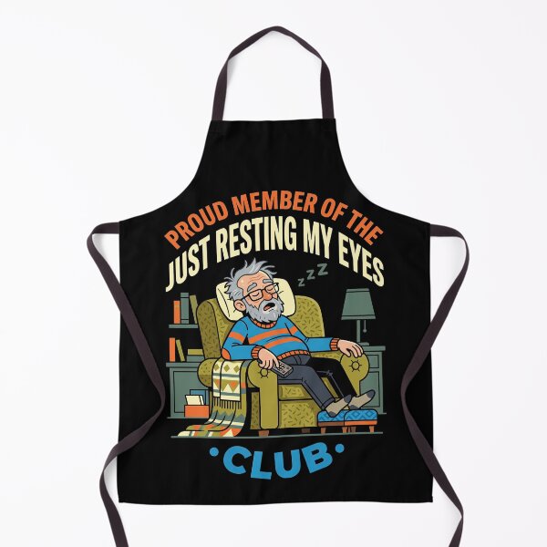 Item preview, Proud Member of the Just Resting My Eyes Club designed and sold by Art-Max.