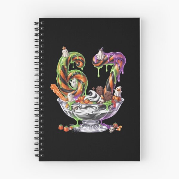 Item preview,  67 Meme Halloween Costume Merch |Dessert Sundae Bowl | 67 Meme | Trending | Ghosts | Candy Corn | Pumpkins designed and sold by TeenLake.