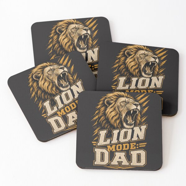 Item preview, Lion Mode Dad Athletic Varsity Sports Typography Design designed and sold by Bennie Singh.