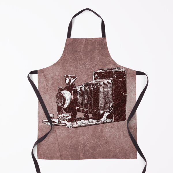Item preview, Red-tinted Antique Press Bellows Camera Vintage Photography designed and sold by Ghoul Enterprises.