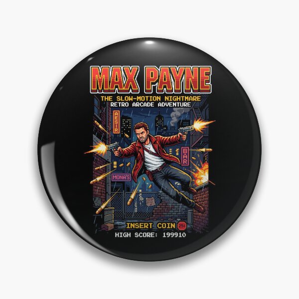 Item preview, Max Payne The Slow-Motion Nightmare designed and sold by RatherCreative.