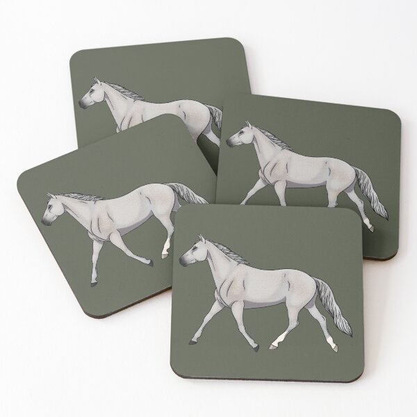 Item preview, Flea Bitten Grey Thoroughbred designed and sold by Old Water Cryptid .