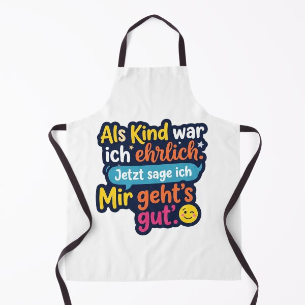 Item preview, De niño era honesto. Ahora digo "Estoy bien". designed and sold by satire-shop.