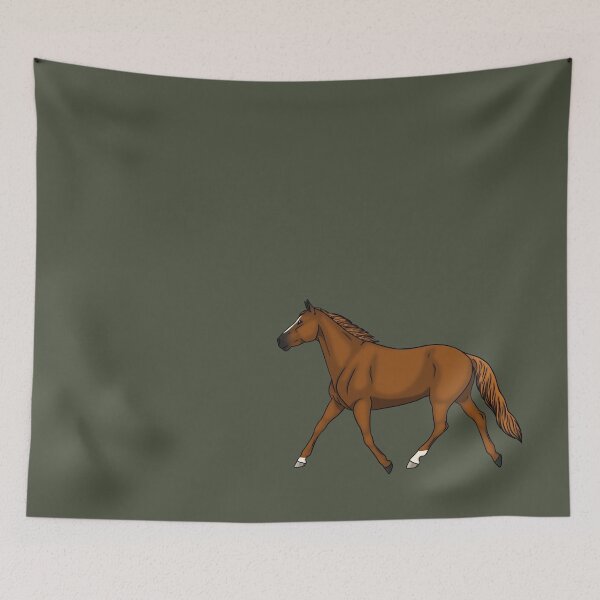 Item preview, Chestnut Thoroughbred designed and sold by Old Water Cryptid .