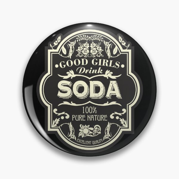 Item preview, Good Girls Drink Soda designed and sold by helenacooper.