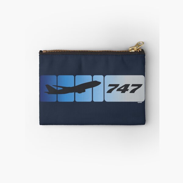Item preview, 747 Retro Blue Blocks Aviation designed and sold by VoglR.