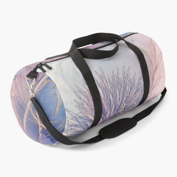 Item preview, Abstract Blue Thistle Pastel Digital Watercolor Art designed and sold by AneissPiaf.