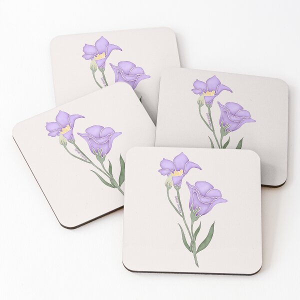 Item preview, Watercolor Texas Bluebell Flower- Texas Native Flower designed and sold by Marguerite Artistry.