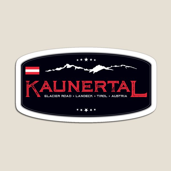 Item preview, Kaunertal Glacier Road Austria T-Shirt + Sticker designed and sold by ROADTROOPER.