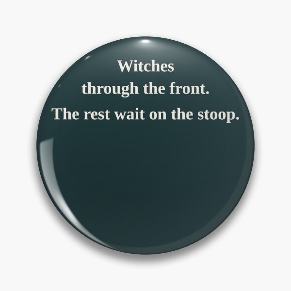 Item preview, Witches Welcome Print Through the Front Stoop Halloween Poster designed and sold by LotFourteen.