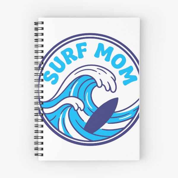 Item preview, Surf Mom Circle Badge Wave Design designed and sold by NUSA NIPA.