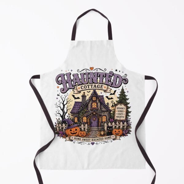 Item preview, Haunted Cottage Halloween Spooky Haunted House designed and sold by JessArty.