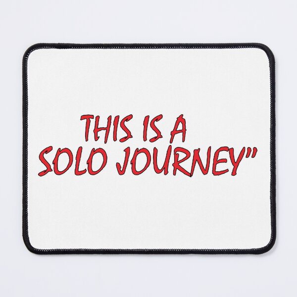 Item preview, This is a solo journey - Motivation designed and sold by Positive Mindzet!.
